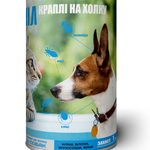 Крапли "Фипронил" для собак 2-10 кг, 0.8 мл №50 (Туба) (Круг)