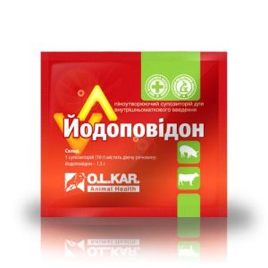 Йодоповидон свечи пенообразующие №1 O.L.KAR