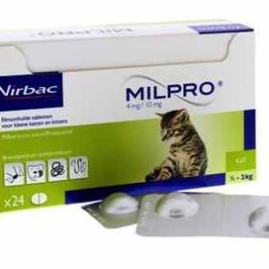 Милпро Milpro 4 мг/10 мг для котят до 2 кг (№1 таблетка)