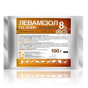 Левамизол 8% порошок 100 г