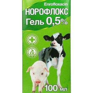 Норофлокс Гель 0.5% 100 мл O.L.KAR