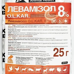 Левамизол порошок 8% 25 г