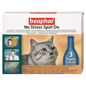 Капли антистресс для котов (no stress spot on) 3 пипетки
