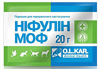 Нифулин МОФ 20г (метронидазол, окситетрациклин, фуразолидон)