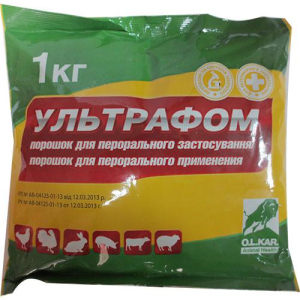 Ультрафом порошок 1 кг O.L.KAR. (Бровафом)