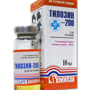 Тилозин-200 (10 мл) Продукт