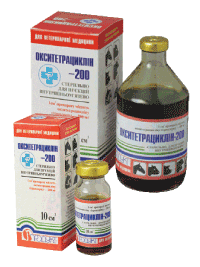 Окситетрациклін - 200 (10 мл.) Продукт (не пролонгованої дії)