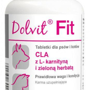 Вітамінно-мінеральна добавка для собак і кішок Dolvit Fit, 90 таб.