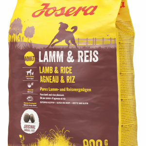 Сухий корм Josera Lamb & Rice (Йозера Ягня з рисом) для дорослих собак, 900 г