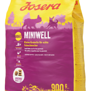 Сухий корм Josera Miniwell (Йозера Мінівель) для дорослих мініатюрних порід, 900 г