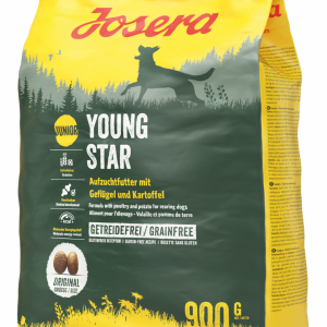 Сухий корм Josera Young Star (Йозера ЯнгСтар) беззерновой корм для цуценят і молодих собак, 900 г