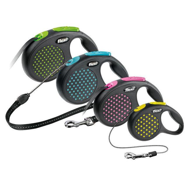 Поводок-рулетка Flexi Design M (5м, до 20кг, трос)