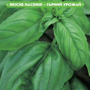 Насіння пряних трав Базилік зелений 0.5 г, FAZENDA, O. L. KAR