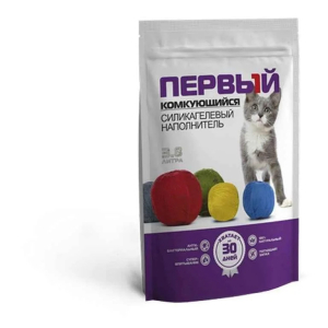 Силикагелевий наповнювач (комкующийся) ТМ "ПЕРШИЙ" Lawanda 3,8 л SGL030