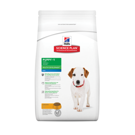 Сухий корм для цуценят hill's Science Plan Canine Puppy Healthy Development Mini Chicken 7,5 кг