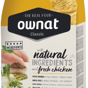 Сухий корм Овнат Ownat Classic Daily Care (Cat) для дорослих кішок з куркою 1.5 кг
