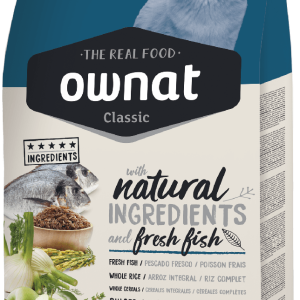 Сухий корм Овнат Ownat Classic Fish (Cat) для дорослих кішок з рибою 1.5 кг