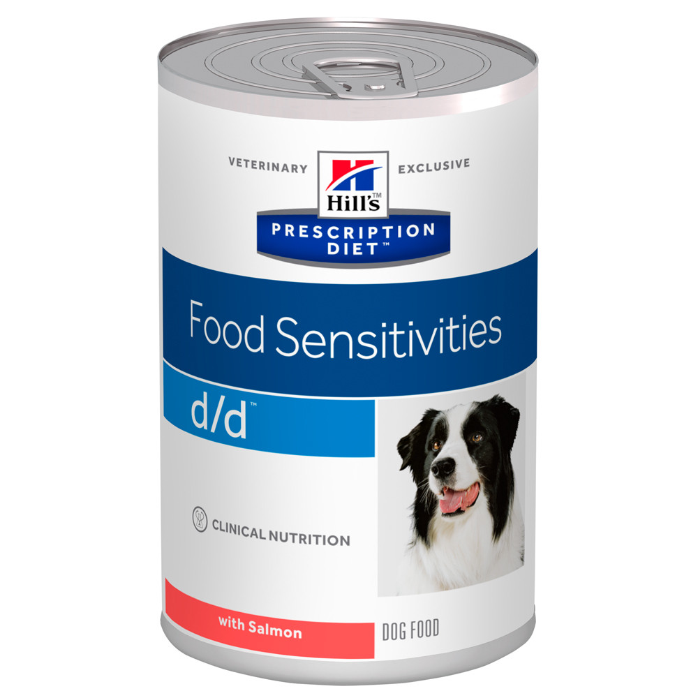 HILL'S PRESCRIPTION DIET d/d Food Sensitives Вологий Корм.Харчова чут-сть, захв. Шкіри/лосось