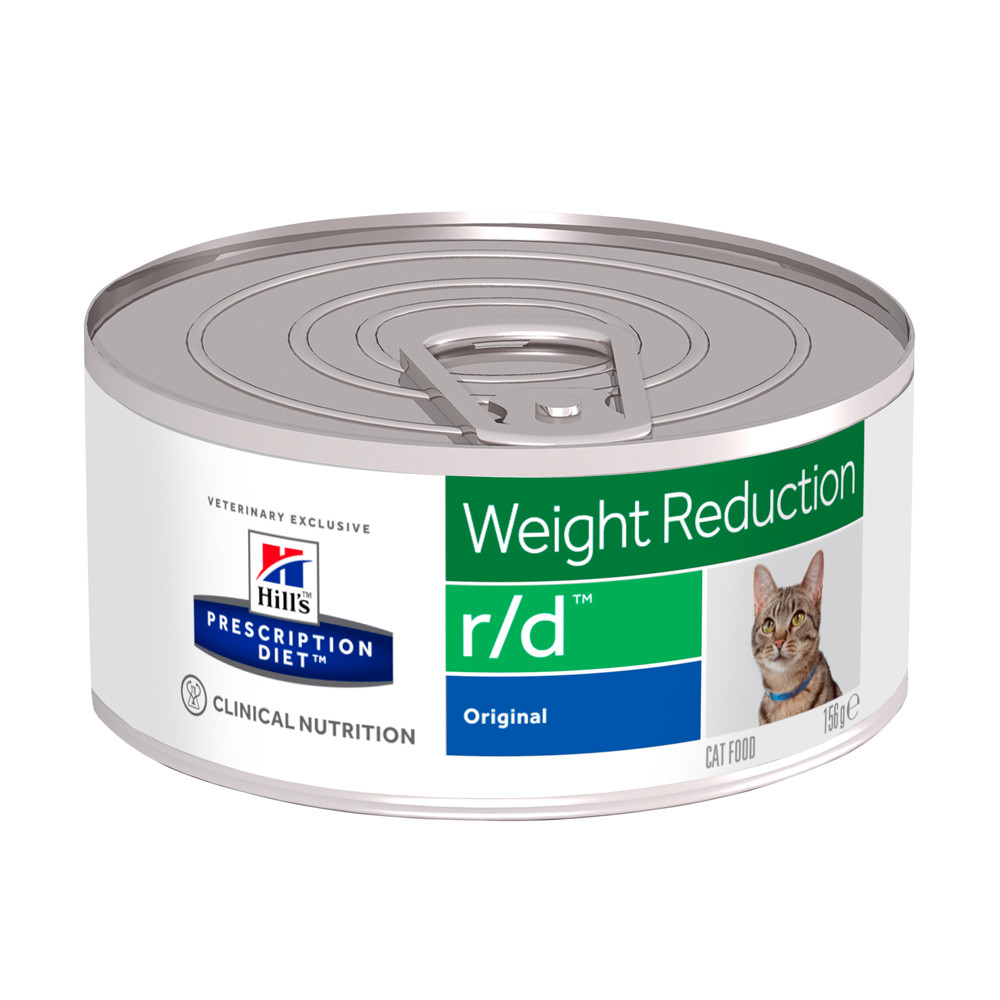 Hill's PRESCRIPTION DIET r/d Вологий Корм для котів - 156 г Ожиріння, зниження ваги