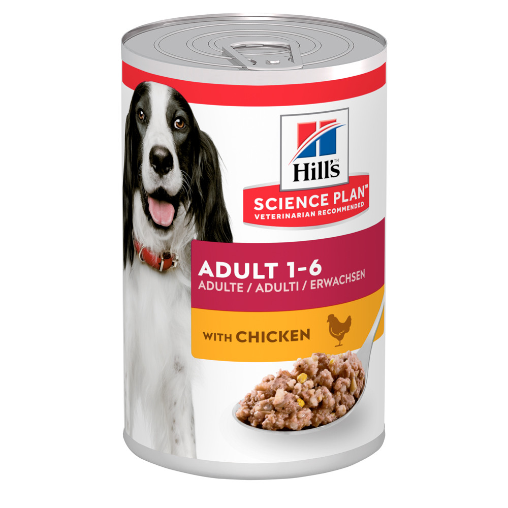 HILL'S SCIENCE PLAN Adult Вологий Корм для собак з куркою - 370 г