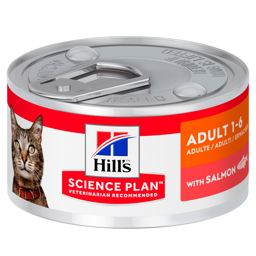 Hill's SCIENCE PLAN Adult Вологий Корм для котів з лососем - 82 г