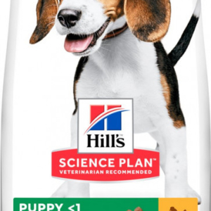 Сухий корм для цуценят середніх порід hill's Science Plan Puppy Medium з куркою (0,8 кг)