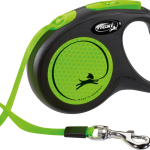 Flexi Neon S поводок-рулетка ( 5м, до 15кг, стрічка )