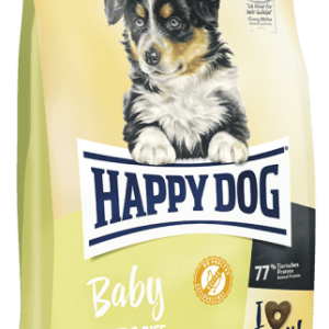 Happy Dog Baby Lamb & Rice 10кг корм для цуценят великих і середніх порід з 4 тижнів до 6 місяців