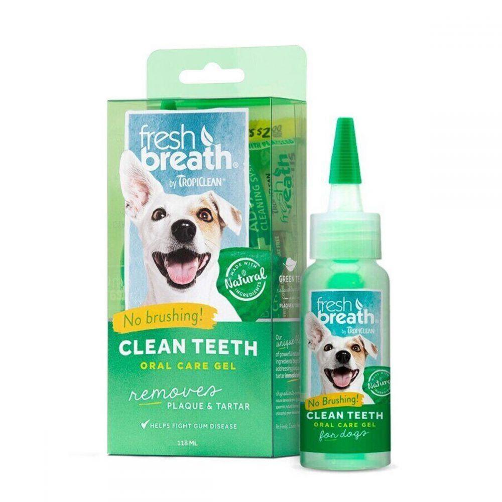 Tropiclean Clean Teeth Gel 118 мл гель для видалення зубного каменю у собак