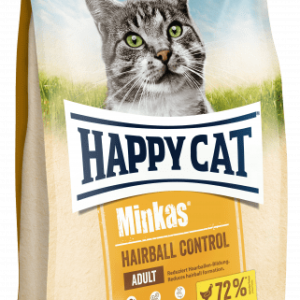Сухий корм Happy Cat Minkas Hairball Control для дорослих кішок з птицею, 15 кг