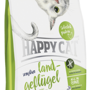 Happy Cat Sensitive птах 4кг корм для кішок з чутливим травленням