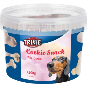 Ласощі для собак Trixie (TX-31661) Cookie Snack печиво для собак 1.3 кг (відро)