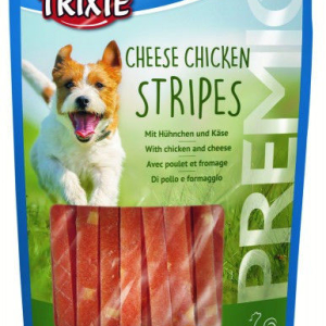 Trixie TX-31586 Premio Cheese Chicken Stripes 100 г - ласощі для собак з куркою і сиром