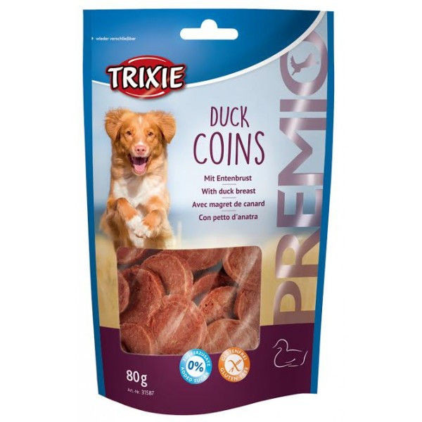 Trixie (TX-31587) Premio Duck Coins ласощі для собак з качкою 80 г