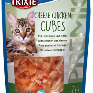 Trixie TX-42717 PREMIO Cheese Chicken Cubes ласощі для кішок з куркою та сиром 50 г