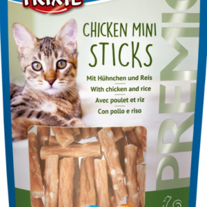 Ласощі міні палички Trixie TX-42708 Chicken Mini Sticks 50 г для кішок з куркою та рисом