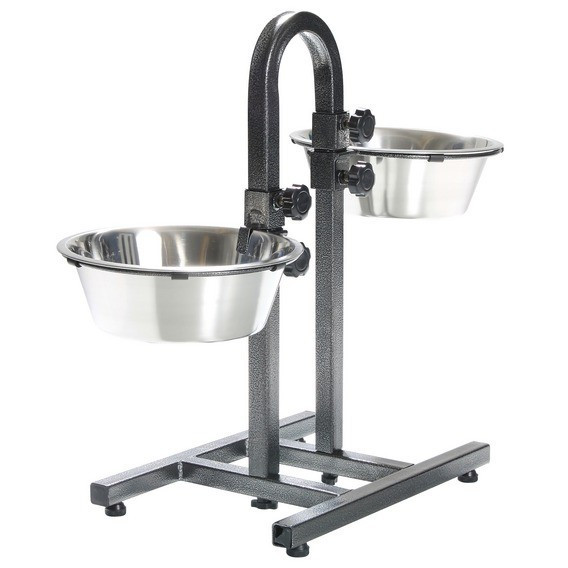 Trixie TX-2497 Барна стійка з мисками з 2,8 л (висота 43 см)