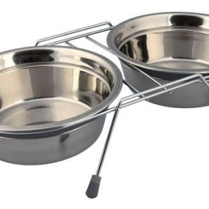 Trixie TX-25230 Підставка c мисками 0,25 л з силіконовими кільцями
