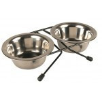 Trixie TX-24834 Підставка c мисками 2,8 л для собак великих порід
