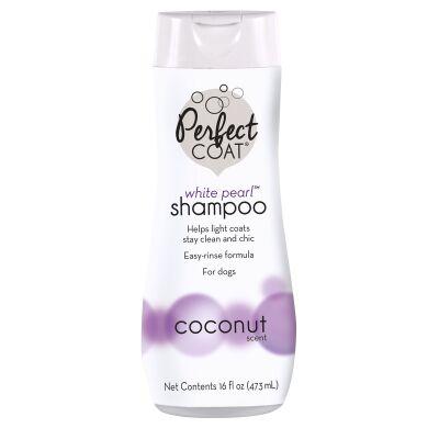 8in1 Perfect White Coat Shampoo шампунь для світлого собак 473мл