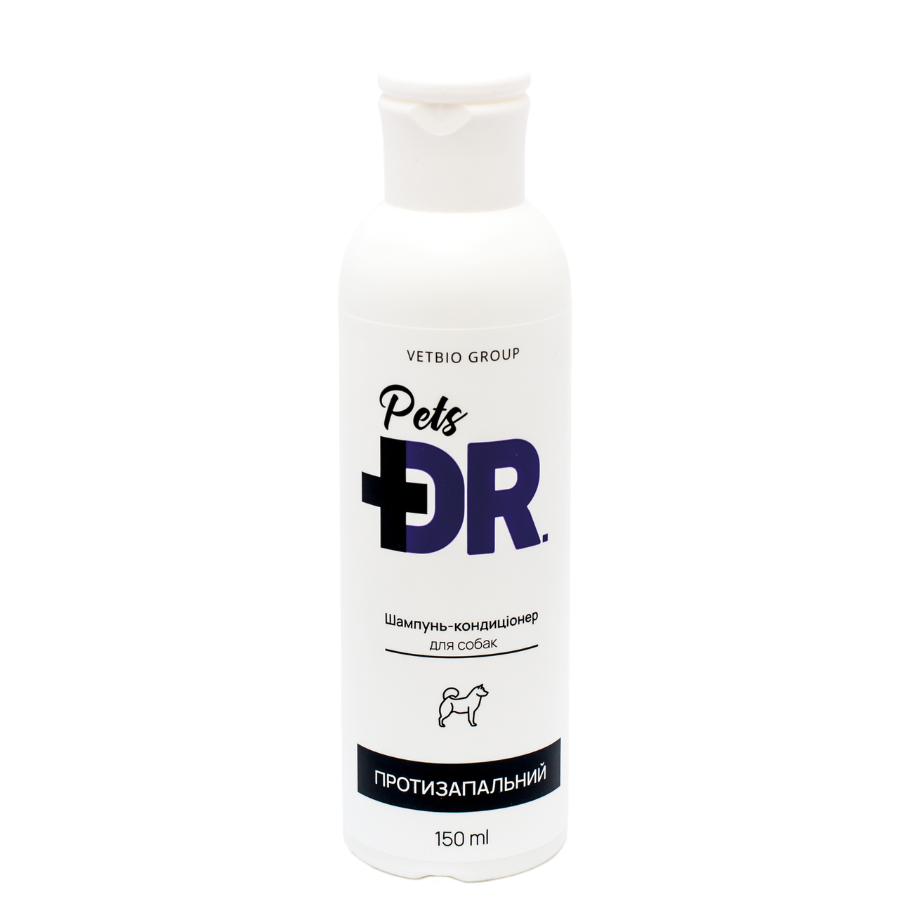 Протизапальний шампунь-кондиціонер Vetbio Dr.Pets 150 мл