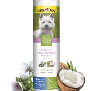 GimDog Natural Solutions шампунь 250 мл для собак з білою шерстю