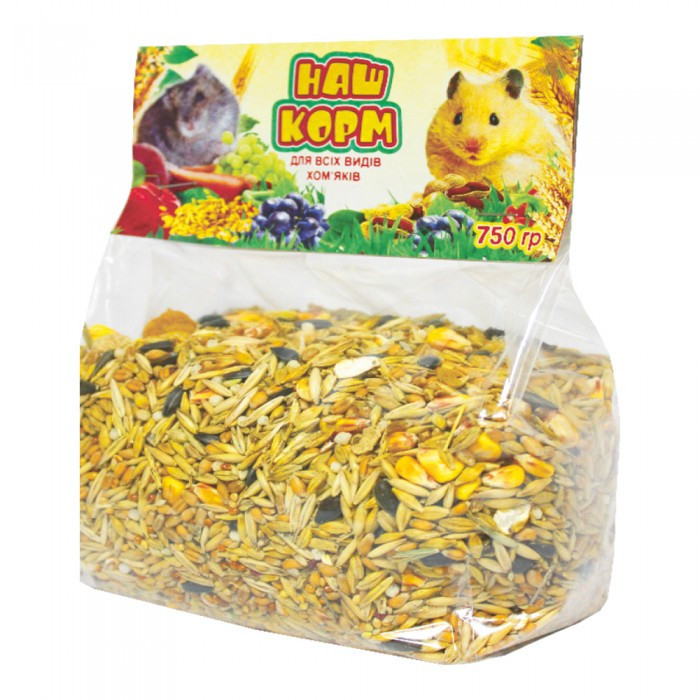 Корм для хом'яків Наш Корм 750 г