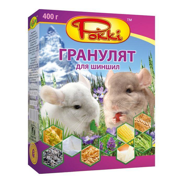 Корм Роккі Гранулят для шиншил 400 г