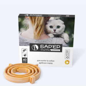 Нашийник Бар'єр-УЛЬТРА 40 см для котів і собак дрібних порід Продукт