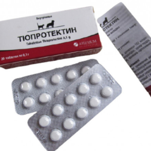 Тіопротектін таблетки №20 по 0.1 г Артеріум