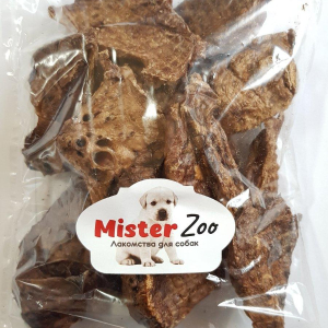 Ласощі Легені яловичі сушені 1 кг Mister Zoo