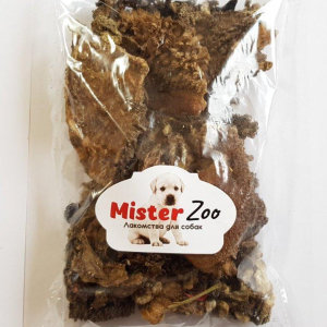 Ласощі Рубець яловичий сушений 1 кг Mister Zoo
