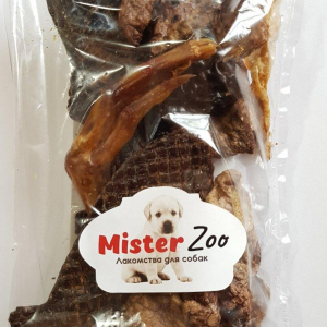 Ласощі Асорті сушені 100 г Mister Zoo