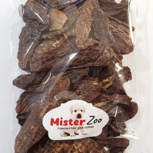 Ласощі нирки яловичі сушені 100 г Mister Zoo